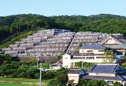 岡本寺霊園 西区画